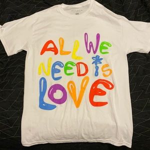 All we need is love PacSun T-shirt